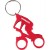 Брелок-відкривачка Munkees Biker 3527 red