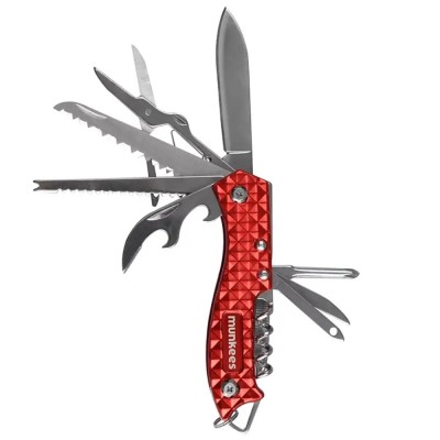 Брелок-мультиінструмент Munkees Pocket Knife 2580 red - фото 26890