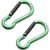 Карабін Munkees 3236 D 6 mm x 60 mm пара grass green Карабін Munkees 3236 D 6 mm x 60 mm пара grass green
