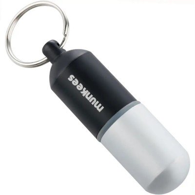 Брелок Munkees Waterproof Capsule Medium 3626 black - фото 17544