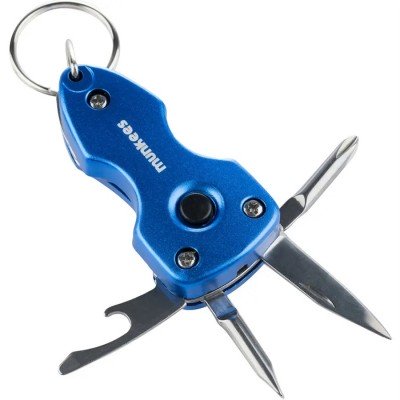 Брелок-мультиинструмент Munkees 2567 Led Light Multi Tool blue - фото 26885