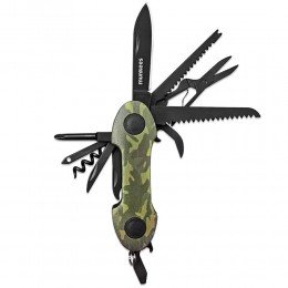 Брелок-мультиинструмент Munkees 2579 Pocket Knife Camo green