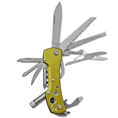 Брелок-мультіінструмент Munkees Pocket Knife 2581 green - фото 26891 Брелок-мультіінструмент Munkees Pocket Knife 2581 green - фото 26891