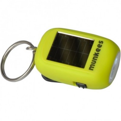 Брелок-ліхтарик Munkees Mini Solar / Dynamo Flashlight 1101 - фото 17617