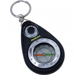 Брелок-компас Munkees Compass with Thermometer 3154