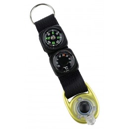 Брелок-ліхтарик Munkees Multipurpose Key Fob with compass