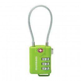 Брелок-замок MUNKEES TSA Cable Combi Lock 3609