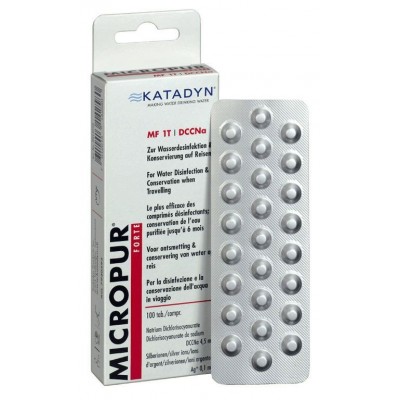 Таблетки для очистки воды Katadyn Micropur MF 1T (4х25шт.) - фото 12194