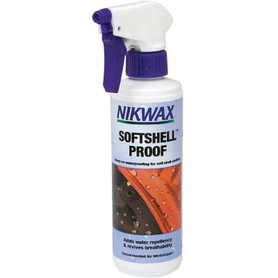 Водовідштовхувальне просочення Nikwax Soft shell proof spray-on 300 мл - фото 13971