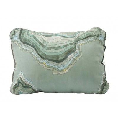 Подушка Thermarest Compressible Pillow Cinch L topo wave - фото 28629