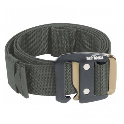 Ремень Tatonka Stretch Belt 38мм stone grey olive - фото 29719