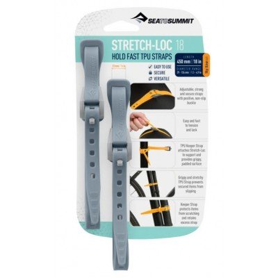 Набір стяжок Sea to Summit Stretch-Loc 18 12mm x 450mm 2 Pack dusk - фото 22825