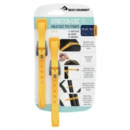 Набір стяжок Sea to Summit Stretch-Loc 18 12mm x 450mm 2 Pack yellow