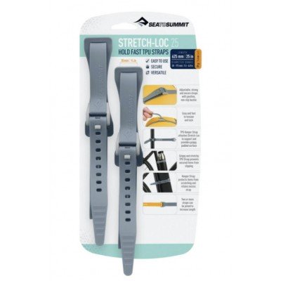 Набор стяжек Sea to Summit 25 20mm x 625mm 2 Pack dusk - фото 22827