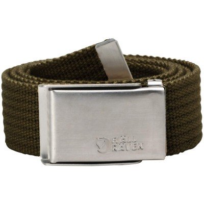 Ремень Fjallraven Canvas Belt dark olive - фото 19089 Ремень Fjallraven Canvas Belt dark olive - фото 19089