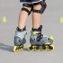 Роликовые коньки Rollerblade Apex charcoal-yellow