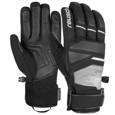 Перчатки горнолыжные Reusch Storm R-Tex Xt White/Black - фото 29885