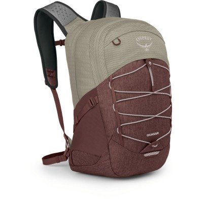Рюкзак Osprey Quasar 26L sawdust tan/raisin red - фото 28296