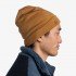 Шапка Buff Heavyweight Merino Wool Loose Hat beaney solid mustard