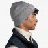 Шапка Buff Heavyweight Merino Wool Loose Hat beaney solid light grey