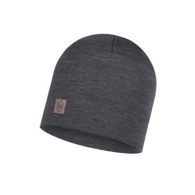 Шапка Buff Heavyweight Merino Wool Loose Hat solid arev - фото 23502