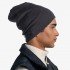 Шапка Buff Heavyweight Merino Wool Loose Hat solid arev