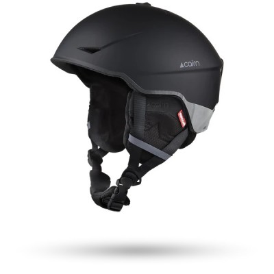 Шлем горнолыжный Cairn Rise Pure mat black/lava - фото 31430