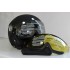 Горнолыжный шлем Bolle Backline Visor soft black & gold