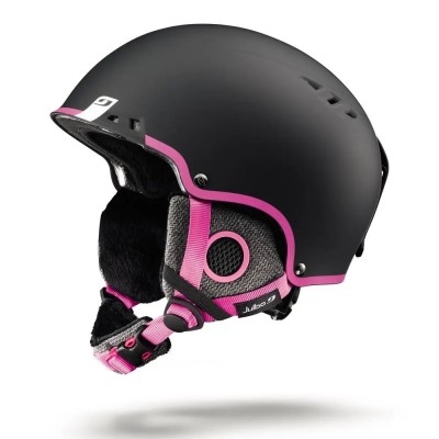 Шлем горнолыжный для подростков Julbo Casque Leto JCI734  black/rose - фото 27313