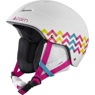 Шолом гірськолижний Cairn Andromed Jr mat white/lolipop - фото 27403