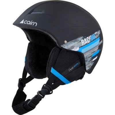 Шолом гірськолижний Cairn Flow Jr mat black/racing - фото 27444