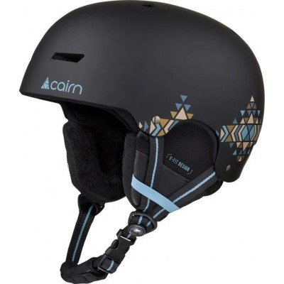 Шолом гірськолижний Cairn Darwin Jr mat black/ethnic - фото 31441
