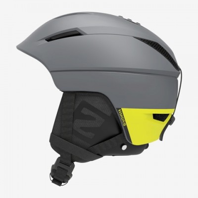 Шлем горнолыжный Salomon Pioneer C.AIR shade/neon yellow - фото 27405