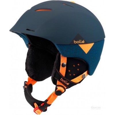 Шлем горнолыжный Bolle Synergy soft navy & orange - фото 27368