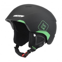 Шлем горнолыжный Bolle B-yond soft black & green