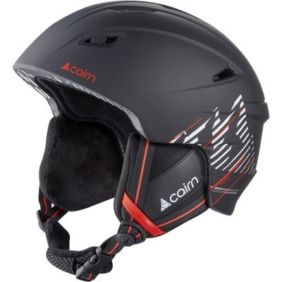 Шлем горнолыжный Cairn Profil mat black/fire peaks - фото 22026