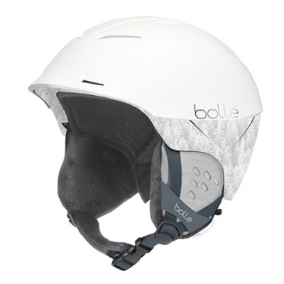 Шлем горнолыжный Bolle Synergy matte white forest - фото 27367