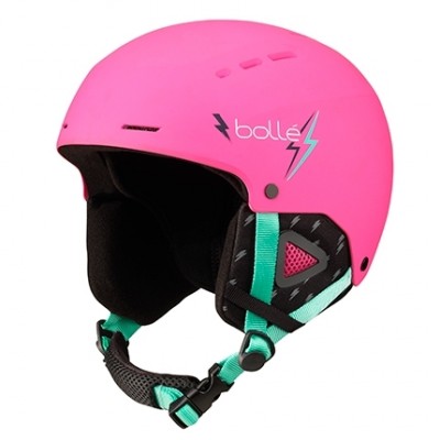 Шлем горнолыжный Bolle Quiz matte pink flash - фото 27357