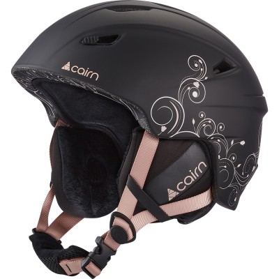 Шлем горнолыжный Cairn Profil black/powder pink ornamental - фото 27322