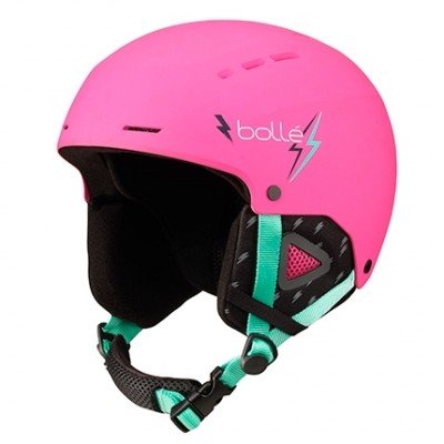 Шолом гірськолижний Bolle Quiz matte pink flash - фото 27357