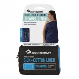 Вкладыш в спальник Sea To Summit Silk-Cotton Rectangular (Standard) Вкладыш в спальник Sea To Summit Silk-Cotton Rectangular (Standard)