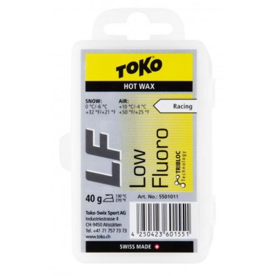 Віск Toko LF Hot Wax yellow 40г - фото 10290