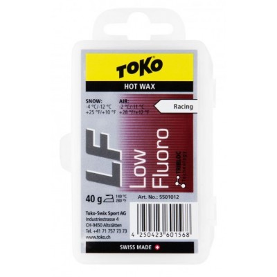 Віск Toko LF Hot Wax red 40г - фото 10289