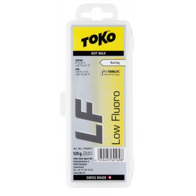 Воск Toko LF Hot Wax желтый 120 г - фото 10292