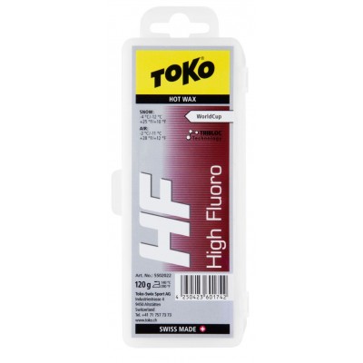 Віск Toko HF Hot Wax red 120г - фото 10288