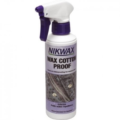 Водоотталкивающий спрей Nikwax Wax cotton proof 300 мл - фото 9341
