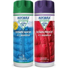 Набор для стирки Nikwax Twin Pack (Down Wash Direct 300 ml/Down Proof 300 ml)
