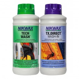 Набор Nikwax Twin Pack - Tech Wash 1л + TX Direct 1л