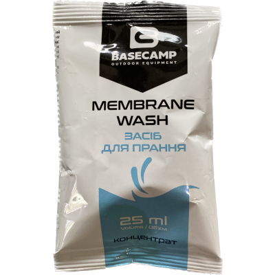 Засіб для прання мембранного одягу BaseCamp Membrane Wash 25 мл - фото 26521 Засіб для прання мембранного одягу BaseCamp Membrane Wash 25 мл - фото 26521