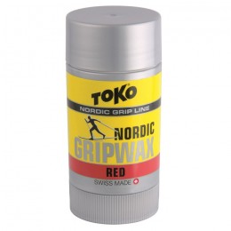 Віск для бігових лиж Toko Nordic GripWax червоний 27 г